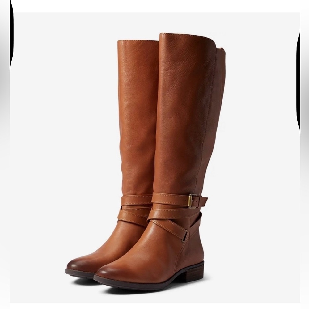 Sam Edelman Brown Knee-High Pansy Whiskey Boots